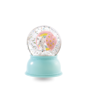 Snow Globe with Night Light | Turquoise Unicorn