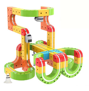 Magnetic Train Track Set | 129 Pieces