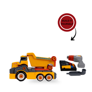 Electric DIY Tipper Truck | Yellow