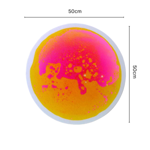 Sensory Liquid Floor Tile | Pink & Yellow