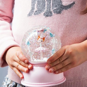 Snow Globe with Night Light | Pink Ballerina