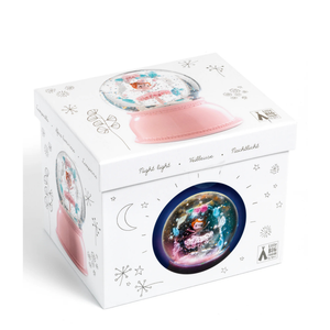 Snow Globe with Night Light | Pink Ballerina