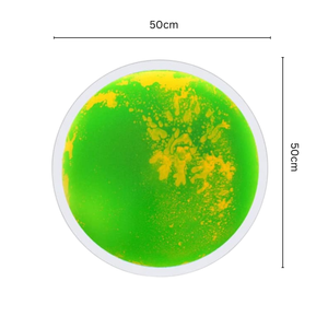 Sensory Liquid Floor Tile | Green & Yellow