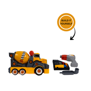Cement Truck | Build, Drill & Play