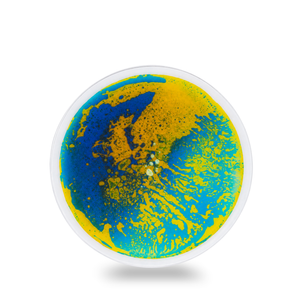 Sensory Liquid Floor Tile - Blue & Yellow