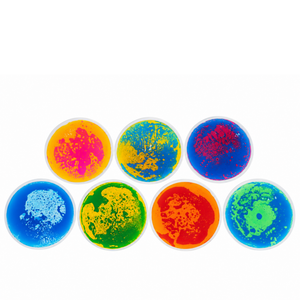 Sensory Liquid Floor Tile - Blue & Yellow