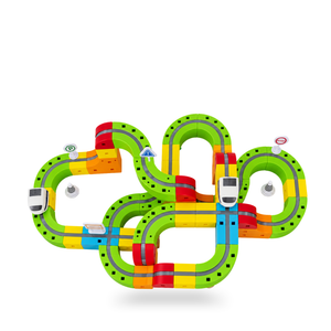 Magnetic Building Blocks & Train Set | 129 Pieces