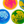 Sensory Liquid Floor Tile - Blue & Yellow