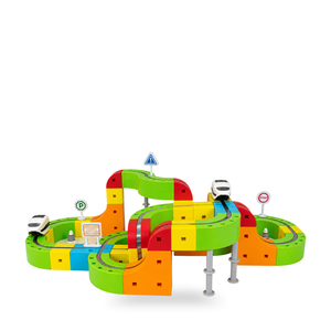 Magnetic Building Blocks & Train Set | 67 Pieces