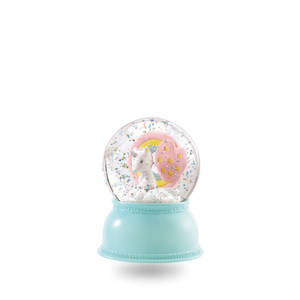 Snow Globe with Night Light | Turquoise Unicorn