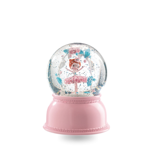 Snow Globe with Night Light | Pink Ballerina