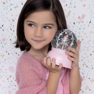Snow Globe with Night Light | Pink Ballerina