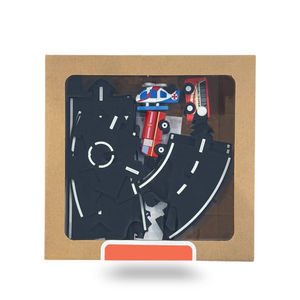 Kids flexible car track toy set | 24pcs