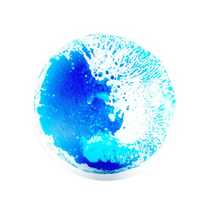 Sensory Liquid Floor Tile | Blue & White