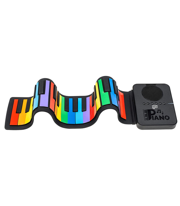 Electronic Kids Rollup Keyboard/Piano | Colourful