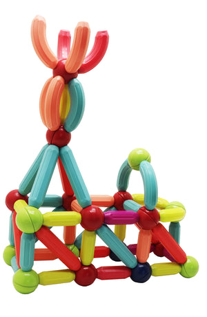 Wellbbplay® Magnetic Sticks | 128pc