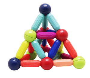 Wellbbplay® Magnetic Sticks | 62pc