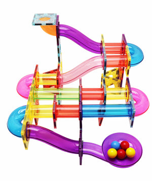 Magnescape™ Magnetic Tiles Run | 106pcs