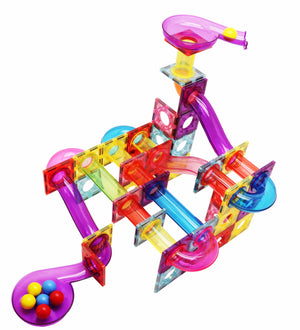 Magnescape™ Magnetic Tiles Run | 106pcs