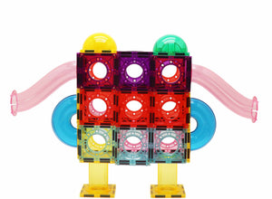 Magnescape™ Magnetic Tiles Run | 106pcs