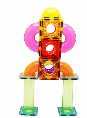 Magnescape™ Magnetic Tiles Run | 106pcs