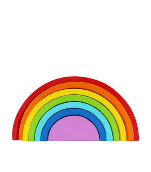 Rainbow Wooden Arch | 7 pieces
