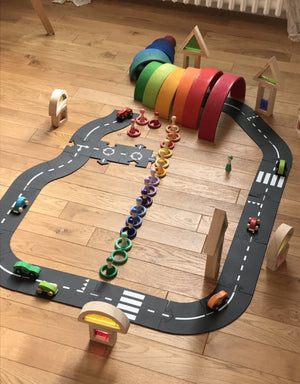 Kids flexible car track toy set | 40pcs