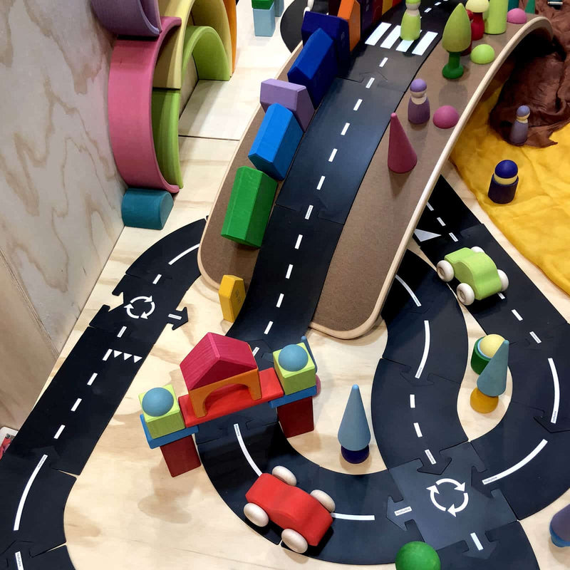 Kids flexible car track toy set | 40pcs